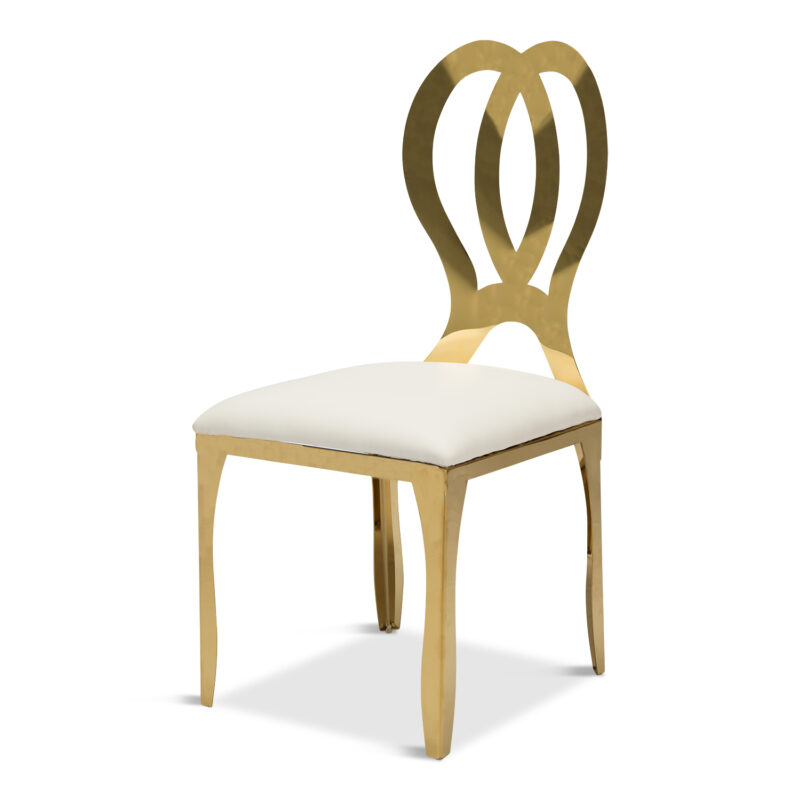 Cartier Infinity Chair (Gold)