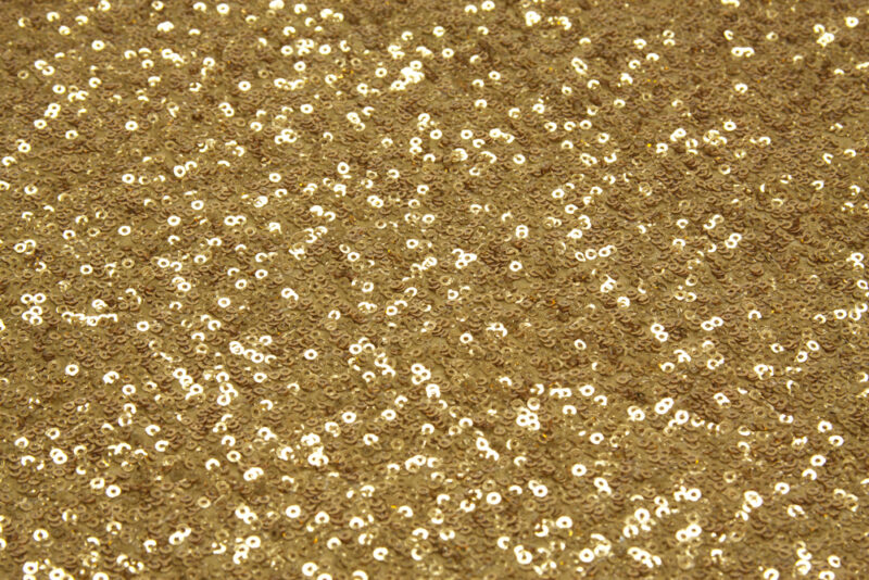 Gold Sequin Round Tablecloth - Image 2