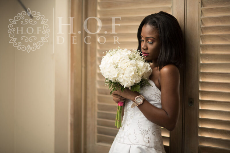 Hydrangea Bridal Bouquet - Image 2
